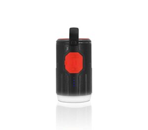 coleman cbtl20 portable waterproof bluetooth speaker w/campsite lighting & portable charger
