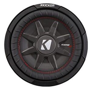 KICKER CompRT10 10-Inch (25cm) Subwoofer, DVC, 2-Ohm, 400W