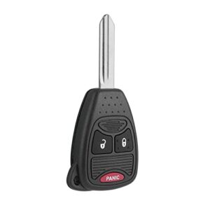 Keyless Entry Remote Control Key Fob Fits for Dodge Caliber Dakota Durango Magnum Nitro Ram/Mitsubishi Raider 2004 2005 2006 2007 2008 2009 2010 2011 2012 OHT692713AA, OHT692427AA (Pack of 2)