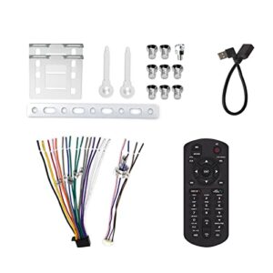 car stereo wire harness kit: car radio wire connector – double din single din car audio aftermarket installation accessories 12v power socket ir remote