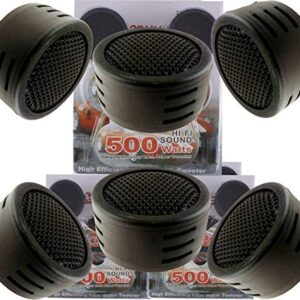 ProConnect TX500 3 Pairs of New Model 1500W Total Super High Frequency Mini Car Tweeters US Ship