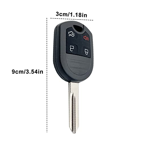 Keyless Entry Remote Control Key Fob Replacement for 2007-2015 Ford Edge Escape Explorer Expedition Five Hundred Flex Focus Freestyle Fusion Mustang Ranger Taurus