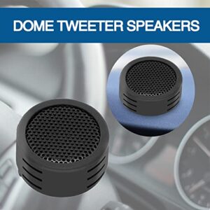 AICARS Tweeters for Car Audio: 2 Pack High Efficiency Car Tweeters 500W Max Power with Build-in Crossovers