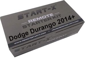 start-x remote start kit for dodge durango 2014-2022 push to start || 3x lock to remote start || completely plug n play