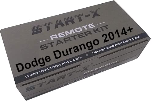 Start-X Remote Start Kit for Dodge Durango 2014-2022 Push to Start || 3X Lock to Remote Start || Completely Plug N Play