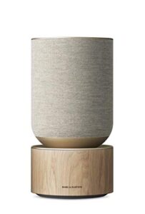 bang & olufsen beosound balance wireless multiroom speaker, natural oak