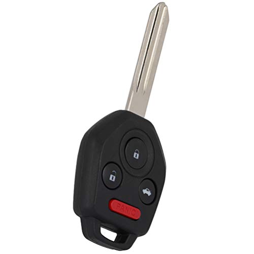 SCITOO Keyless Entry Remote Key Fob Replacement for 1 X 4 Button Uncut Car Key for Subaru Tribeca 2011-2014 1pc FCC CWTWB1U811 4D-62 315MHz