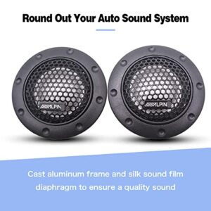 Tweeters for Car Audio Car Stereo Speaker, Aluminum Frame and Diaphragm Tweeter 4 ohm 320 Watts Sound StereoTweeters Speakers for Car Audio