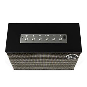 Klipsch Heritage Groove Portable Bluetooth Speaker in Black, Matte Black