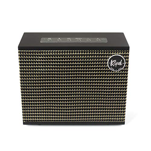 Klipsch Heritage Groove Portable Bluetooth Speaker in Black, Matte Black