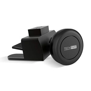 techmatte maggrip universal magnetic cd slot mini car mount with extra strong magnetic grip (1 pack)