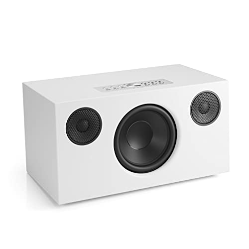 Audio Pro Addon C10 MKII Wireless Speaker | High Fidelity, Multi-Room Bluetooth Speaker for Outdoor, Home, Camping, Travel, Beach | Chromecast Built-in, Airplay 2, Spotify Connect Compatible | White