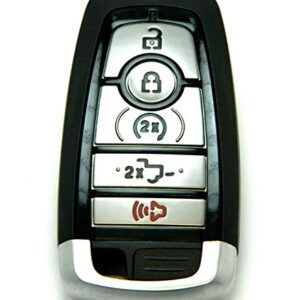 OEM 5-Button Smart Key Fob Remote Compatible With 2017-2020 Ford Raptor (FCC ID: M3N-A2C13601900, P/N: 164-R8185, JL3V-15K601-AA)