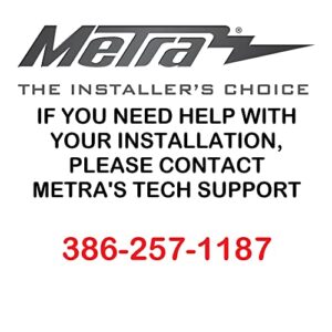 Metra 99-2011 GM Multi Kit 1990-Up DIN and Double DIN Radio