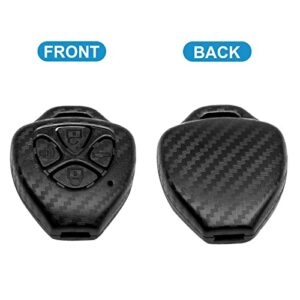 SK CUSTOM Key Fob Case Cover Compatible with Pontiac Vibe Scion FR-S IQ TC XB XD for Subaru BRZ for Toyota 4RUNNER Avalon Camry Corolla Matrix RAV4 VENZA Yaris 2 3 4 Button Keyless Entry Remote