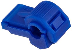 install bay btt blue insultion displacement t-tap connector 16-14 gauge – 100 pack