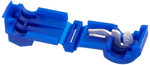 Install Bay BTT Blue Insultion Displacement T-Tap Connector 16-14 Gauge - 100 Pack