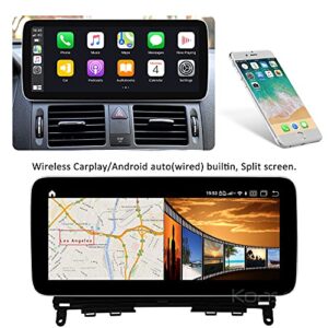 Android 10.25inch HD1920 Screen Upgrade Display Monitor Multimedia Player GPS Navigation for Mercedes Benz C180 C200 C280 C300 C350 W204 S204 (2007-2010) NTG4.0