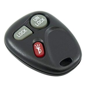 Keyless2Go Replacement for Keyless Entry Car Key Vehicles That Use 3 Button 15732803 KOBUT1BT