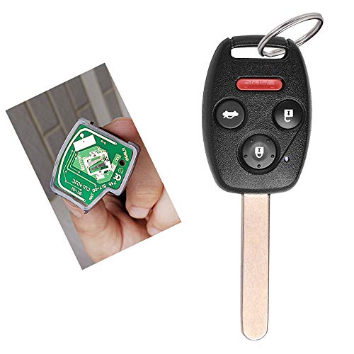 BESTHA 2 Key Fob Replacement KR55WK49308 for Honda Accord 2008 2009 2010 2011 2012 Pilot 2009 2010 2011 2012 2013 2014 2015 Keyless Entry Remote Uncut Head Control