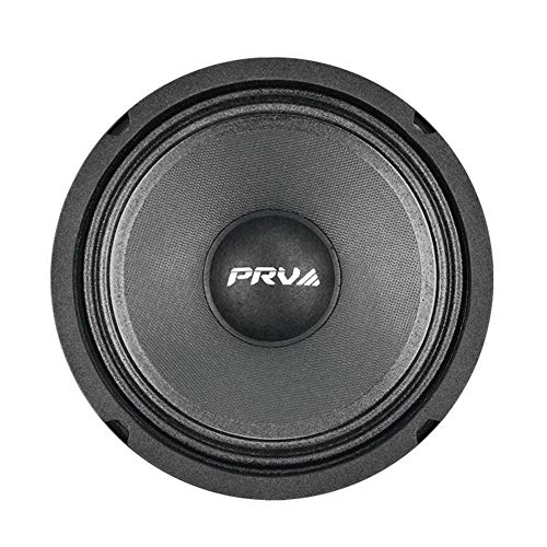 PRV AUDIO 6MB200 v2 6.5 Inch Speakers Midbass Woofer 8 Ohm, 100 Watts RMS, 200 Watts Program Power, 93.5 dB 1.5 in Voice Coil for Small Custom Enclosures Pro Car Audio System (Single)