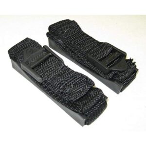 bazooka st10 10 inch black colored heavy duty mounting strap kit for bass tubes
