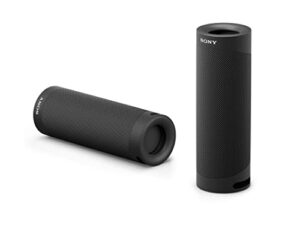 sony srs-xb23 – super-portable, powerful and durable, waterproof, wireless bluetooth speaker with extra bass – black