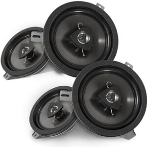 4 Pack for 2007-2018 Jeep Wrangler JK JKU, Replace for Kicker Speaker Upgrade, 77KICK10