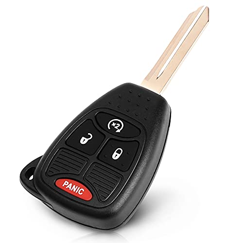 Tyranway Fits for Keyless Entry Remote Key Fob Jeep Wrangler 07-18/Compass 07-18/Patriot 10-18/Dodge Ram 07-09 /Durango 2009 /Caliber 10-12 /Nitro 07-11/Chrysler Aspen 07-09 OHT692713AA