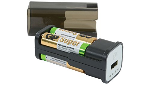 POW1 - Emergency USB Battery Powered Power Bank Compact Portable uses 4 AA Ideal for Smartphones, Tablets, Mobile, Apple, iPhone, Android/5055751557704