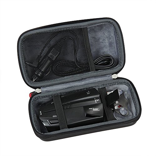 Hermitshell Hard EVA Travel Case Fits Cobra ESD7570 9-Band Performance Radar/Laser Detector / XRS9370 High-Performance / XRS9470 Voice Alert 14 Band