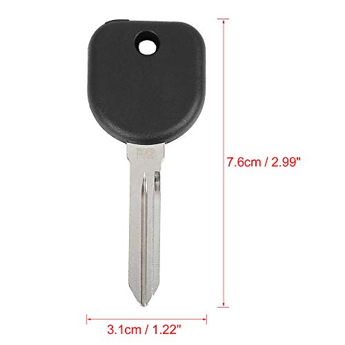 X AUTOHAUX PK3 Chipped Uncut Ignition Key Entry Remote Fob Control B99PT for Chevrolet Uplander 2007-2009