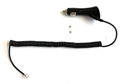 Generic Coiled DC Power Cord Replacement for Escort Passport 8500, 8500 X50 Radar Detector