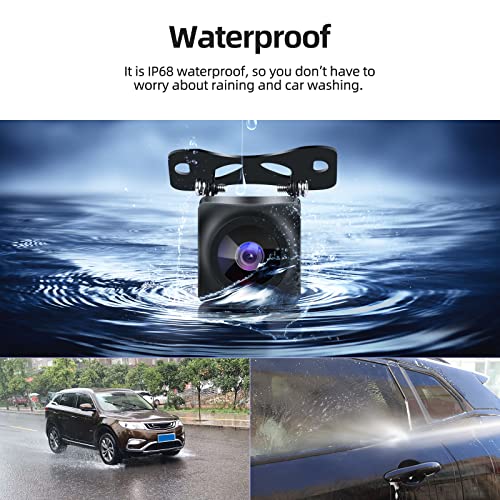 AHD Backup Camera Car Rear View Reverse Camera, Night Visions 720P Waterproof for RV Trucks Trailer SUV