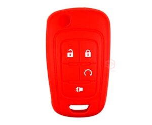 1x new key fob remote silicone cover fit for select gm vehicles – oht01060512 etc.