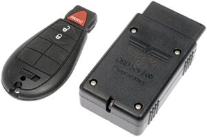 dorman 99360 keyless entry remote 3 button compatible with select chrysler / dodge / ram models (oe fix)