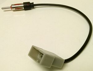 stereo antenna harness adapter for installing a new radio into a subaru, legacy and outback w/out oem nav, 2010, 2011, 2012, 2013, 2014
