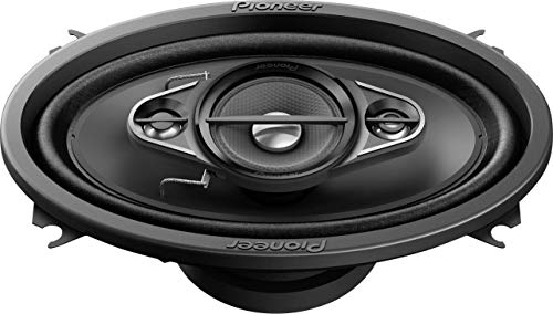 PIONEER TS-A4670F 4"" x6 4-Way Coaxial Speaker, Black