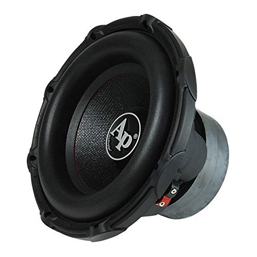 AudioPipe TXX-BDC2-12 12 Inch 1500 Watt High Performance Powerful 4 Ohm DVC Vehicle Car Audio Subwoofer Speaker System, Black