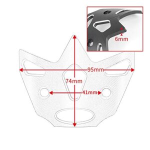 Motorcycle Speedo Meter Speedometer Dashboard Instrument Front Decoration Cover Fairing Cover Trim for 17-21 Rebel CMX 500 300 CMX500 CMX300 Accessoires Parts 2017 2018 2019 2020 2021 (Gold)