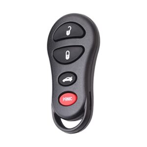 ocestore gq43vt17t car key fob keyless control entry remote gq43vt17t 4 button vehicles replacement compatible with lhs 300m intrepid ‎stratus 04602260 04602260ax