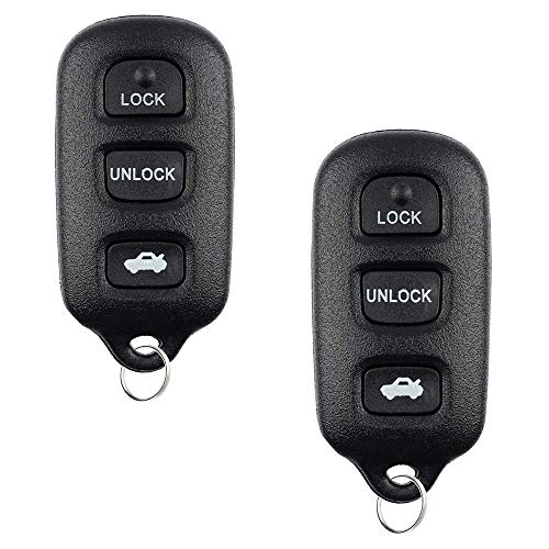 BESTHA 2 Key Fob Replacement GQ43VT14T for Toyota Camry 2002 2003 2004 2005 2006 Toyota Solara 2002 2003 Keyless Entry Remote Control