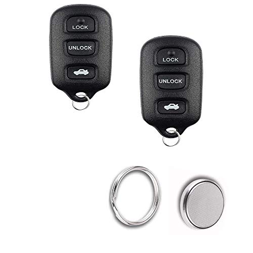 BESTHA 2 Key Fob Replacement GQ43VT14T for Toyota Camry 2002 2003 2004 2005 2006 Toyota Solara 2002 2003 Keyless Entry Remote Control