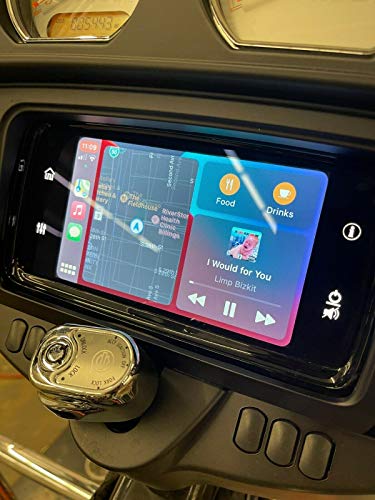 AOKUS for Apple CarPlay Jumper Compatible with Harley Davidson 2019 and up Baggers Plug-n-Play GTS Radio