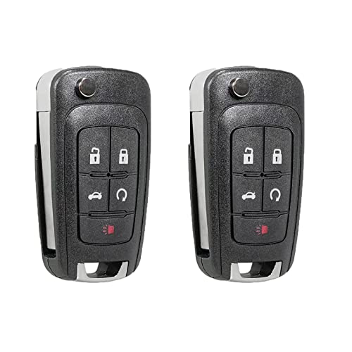 Key Fob Keyless Entry Remote Replacement for Chevy Malibu Cruze Sonic Camaro Equinox Impala GMC Terrain Buick Lacrosse Regal Verano Encore and Other Vehicles That Use FCC: OHT01060512