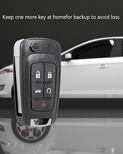 Key Fob Keyless Entry Remote Replacement for Chevy Malibu Cruze Sonic Camaro Equinox Impala GMC Terrain Buick Lacrosse Regal Verano Encore and Other Vehicles That Use FCC: OHT01060512