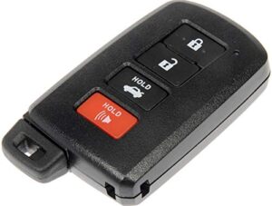 dorman 92071 keyless entry transmitter cover compatible with select toyota models, black