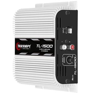 Taramps TL 1500 3 Channels 390 Watts Rms Car Audio Amplifier 2 Ohm