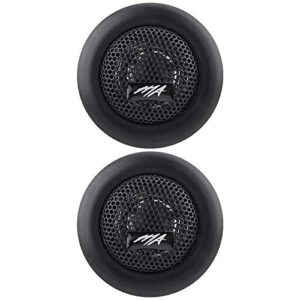 Yosoo Health Gear Car Speaker, 12v 120w Car Mini Super Power Loud Tweeter Speakers 2 Inch Micro Dome Tweeter Loudspeaker Horn, 1 Pair