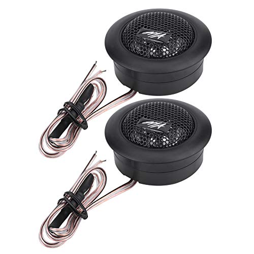 Yosoo Health Gear Car Speaker, 12v 120w Car Mini Super Power Loud Tweeter Speakers 2 Inch Micro Dome Tweeter Loudspeaker Horn, 1 Pair